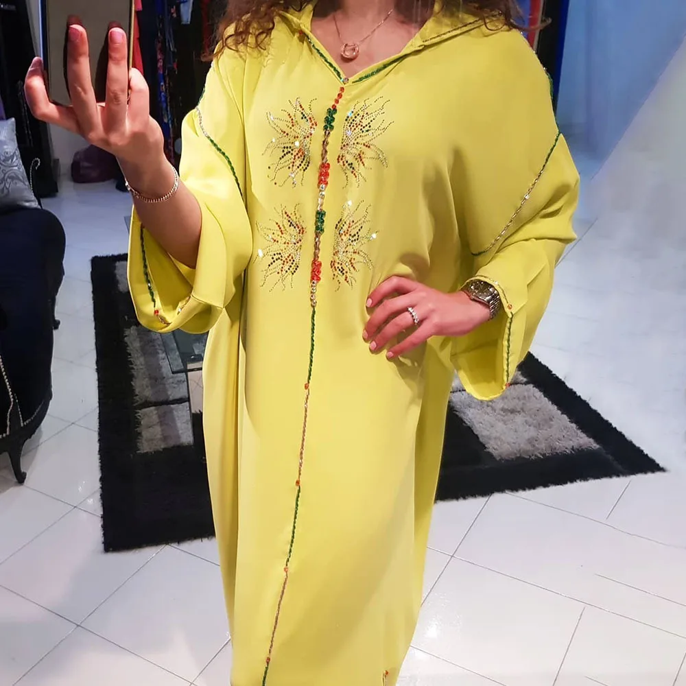 

Caftan Abaya Дубай длинное платье Djelaba женские Musulmane Саудовская Аравия Турция мусульманский хиджаб платье ислам африканские платья для женщин