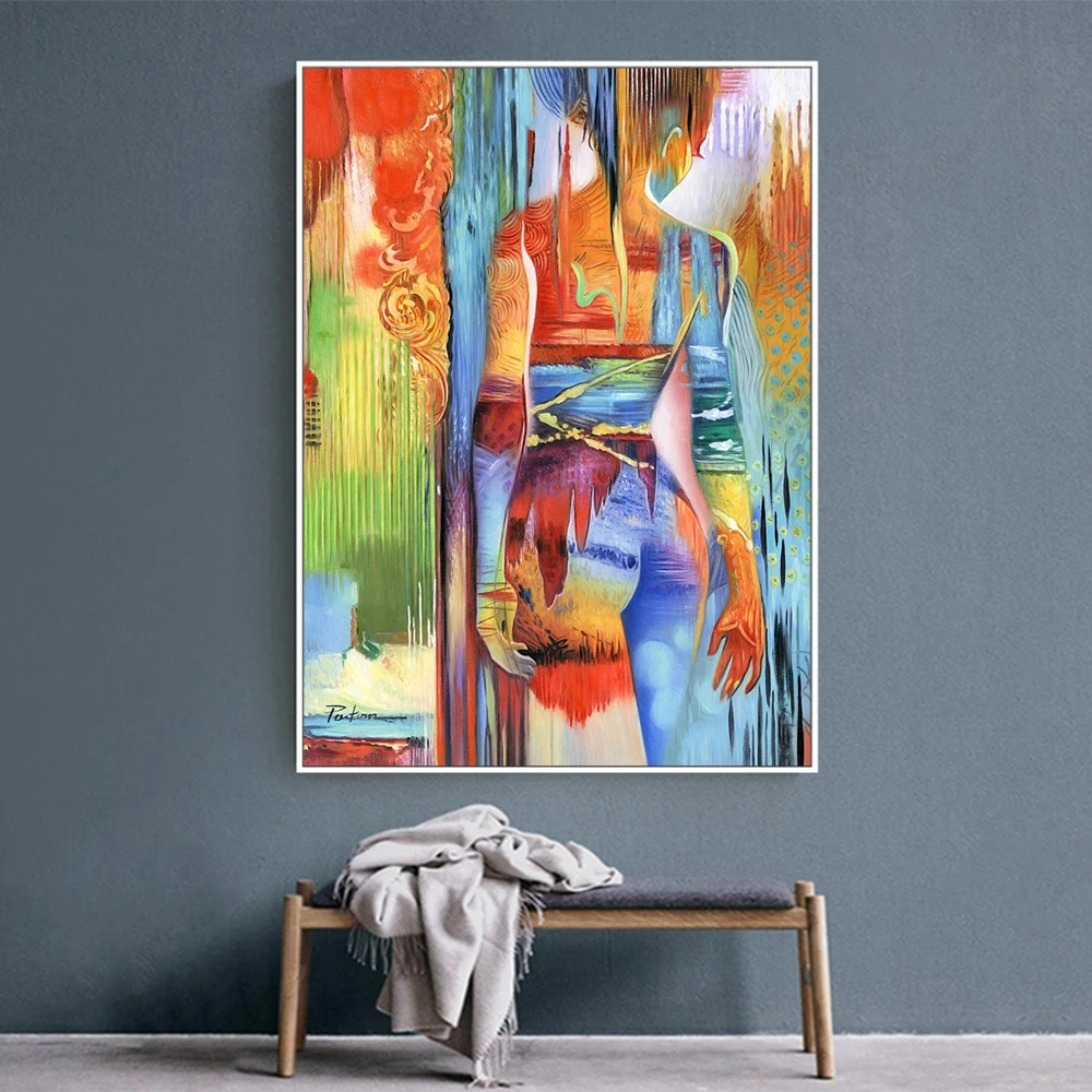 Настенная картина HDARTISAN рисунок на холсте абстрактная красоты для гостиной