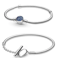 original pandora charm bracelet beads hot sale in summer 2021 customized diy women made 925 sterling silver pendant jewelry