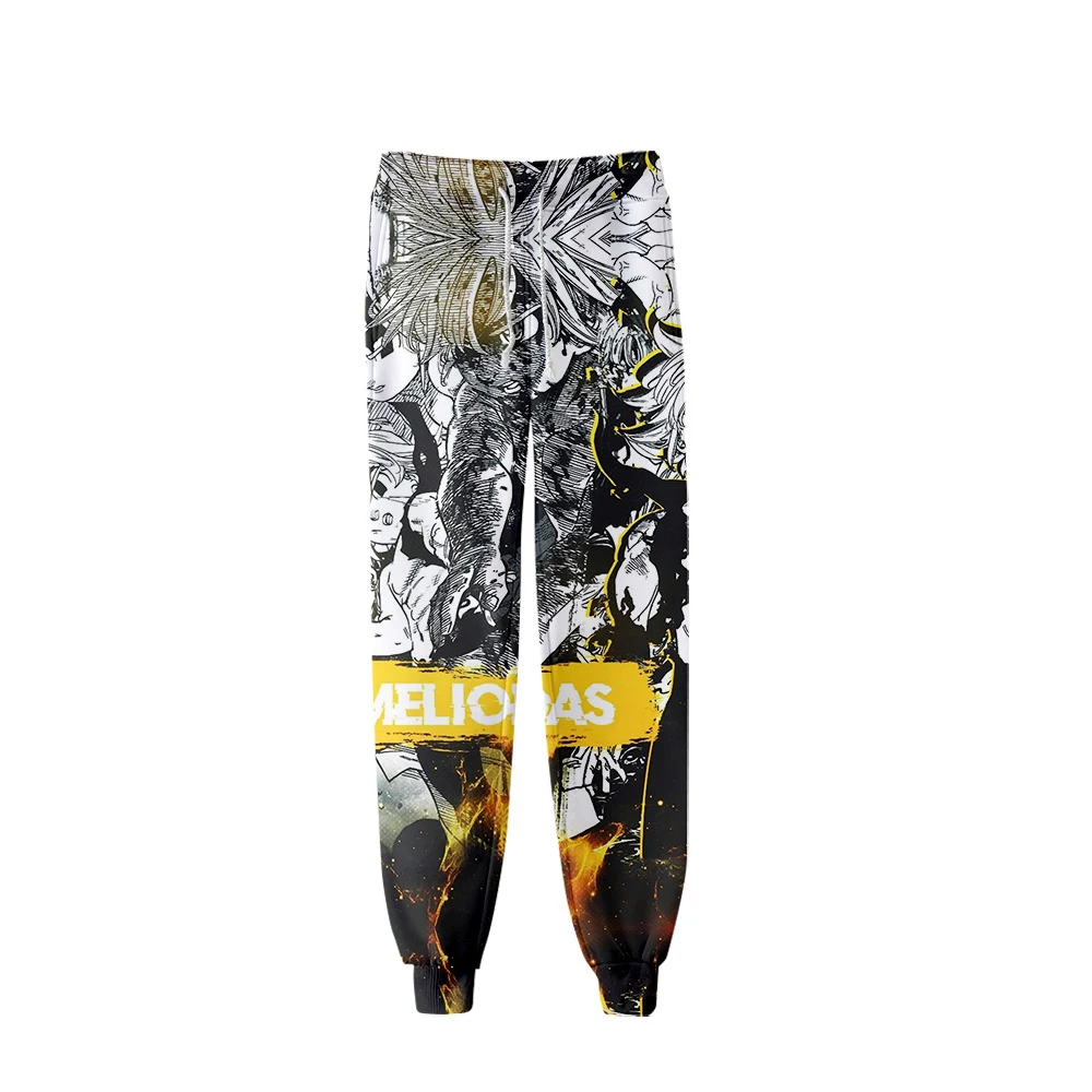 

The Seven Deadly Sins Sweatpants Men Women Anime Jogger Pants 3d Printing Hip Hop Hombre Cartoon Harajuku Hot Sale Casual