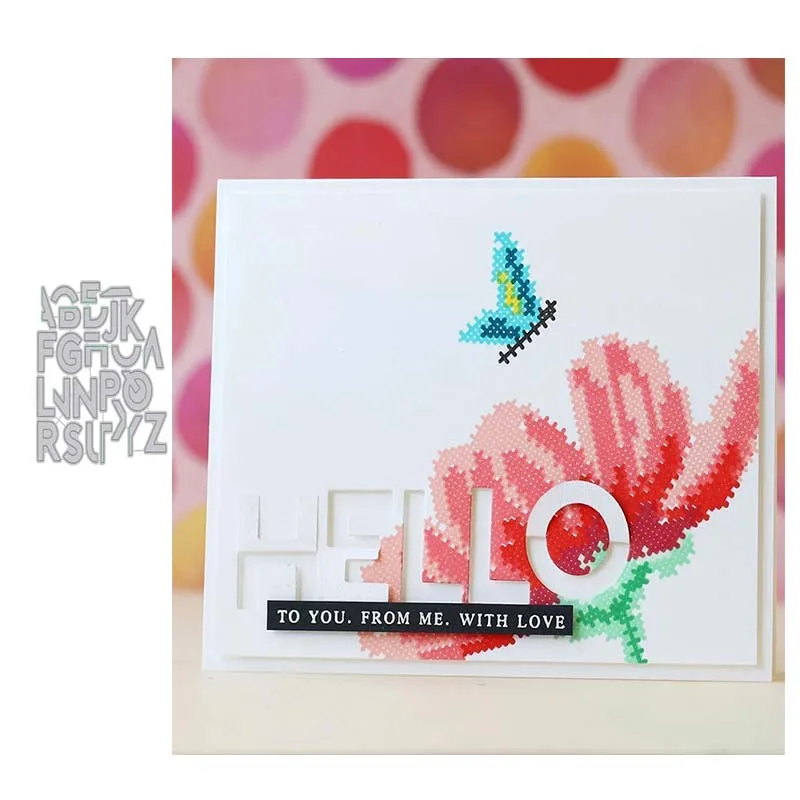 JC с буквенным принтом на английском языке слова металлический Трафаретный