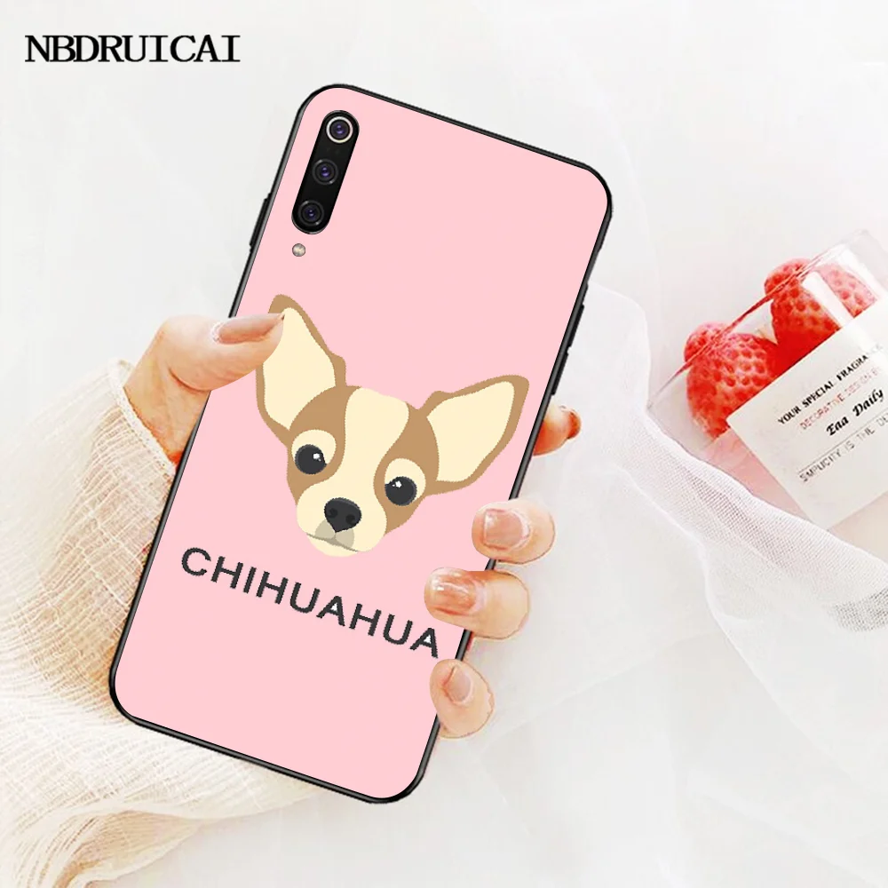 NBDRUICAI Чихуахуа собака шикарный милый чехол для телефона Redmi Note 8 8A 7 6 6A 5 5A 4 4X 4A Go Pro