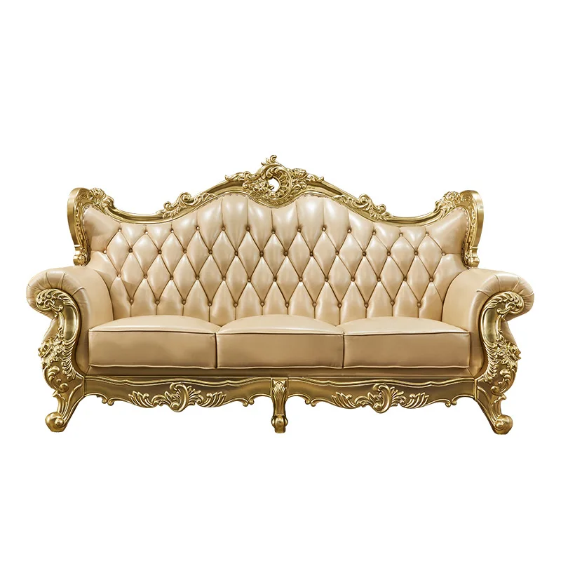 Диван дизайн мебель для гостиной антикварные классические королевские золотые