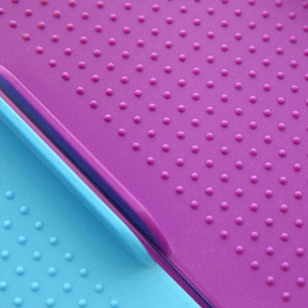 HOT Simple Shoes Rack Solid Color Plastic Double Adjustable Layer Stereo Receive Storage Hanger Saves Pace NDS | Дом и сад