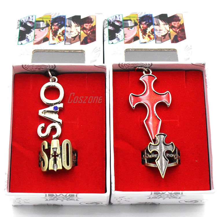 Ожерелье с кольцом из сплава коробкой| |