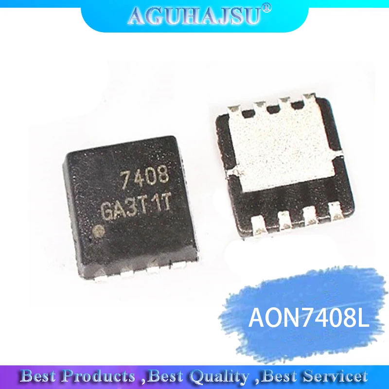 10 шт. AON7408L AON7408 7408 DFN8 новый оригинальный | Электронные компоненты и принадлежности