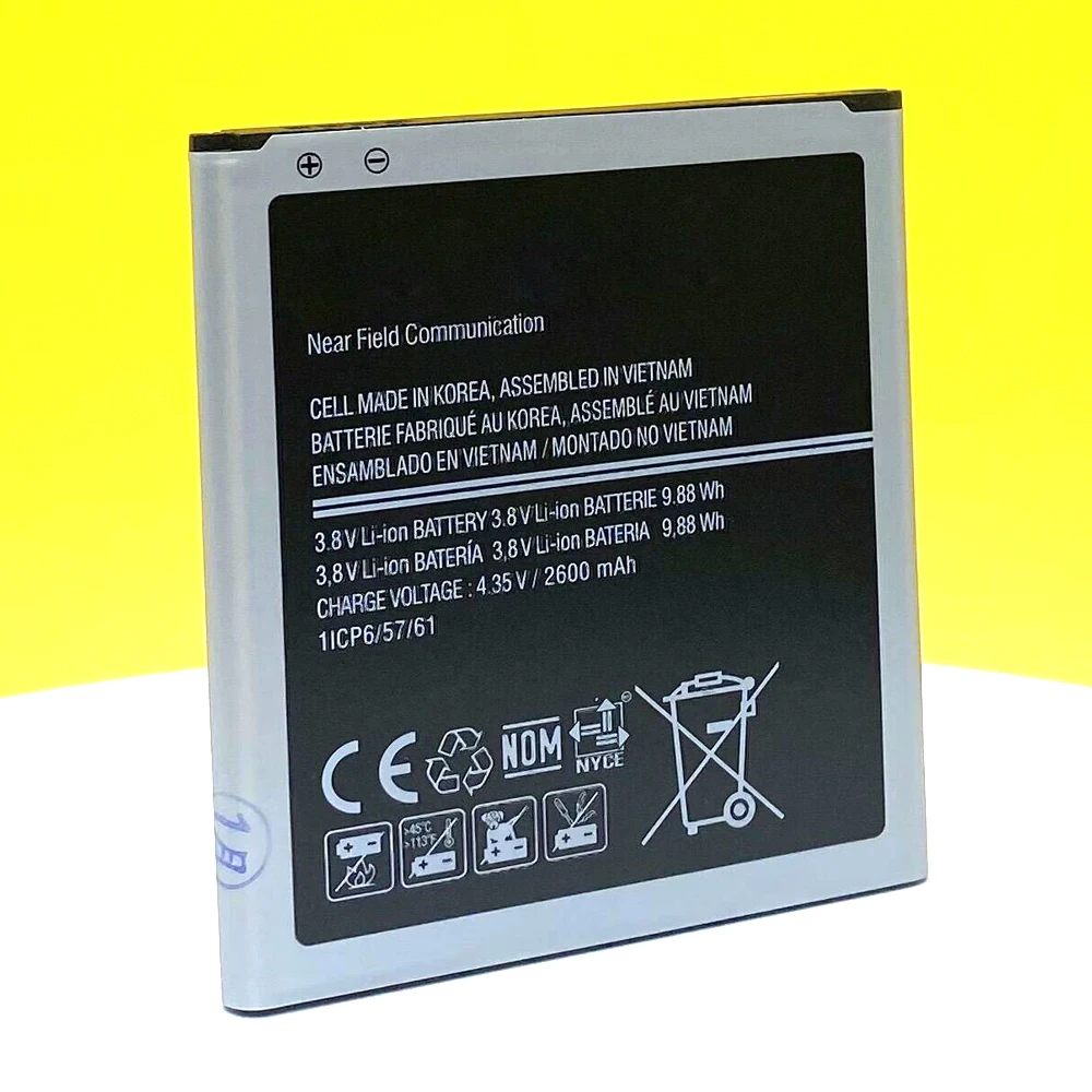 Фото Новая батарея для Samsung Galaxy Grand J3 2016 J320F G5308W G530 G531 J5 2015 J2 Prime G532 EB-BG530CBE для мобильного телефона №5