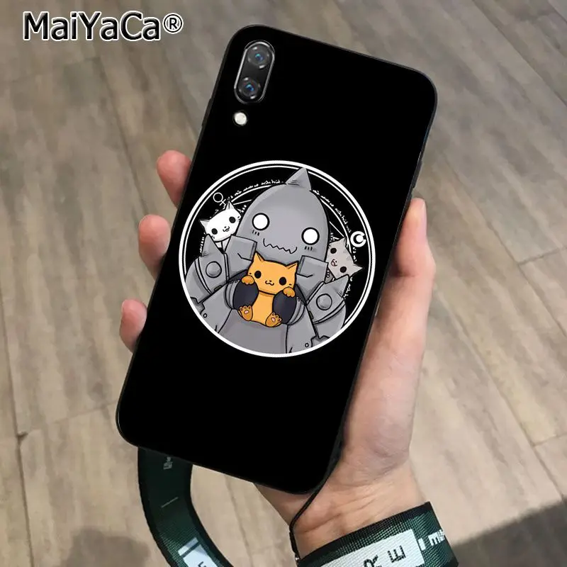 MaiYaCa Стальной алхимик Эдварда Элрика ТПУ мягкий чехол для телефона Huawei P10 plus 20 pro P20