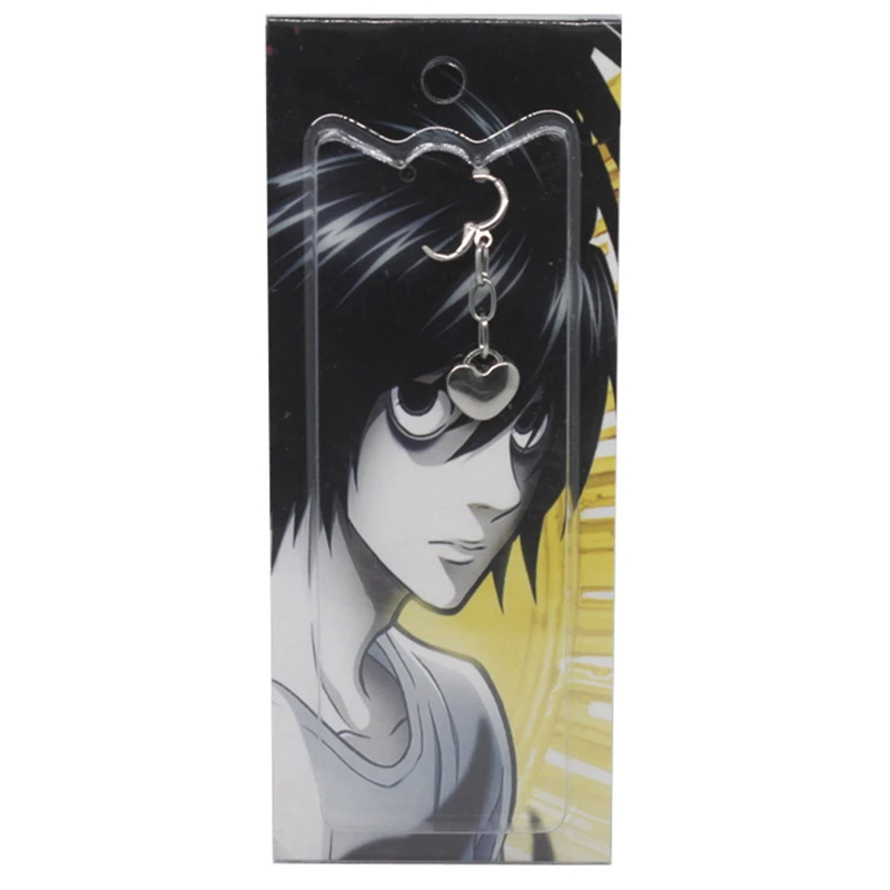 Висячие серьги Death Note женские в форме сердца высококачественные для косплея