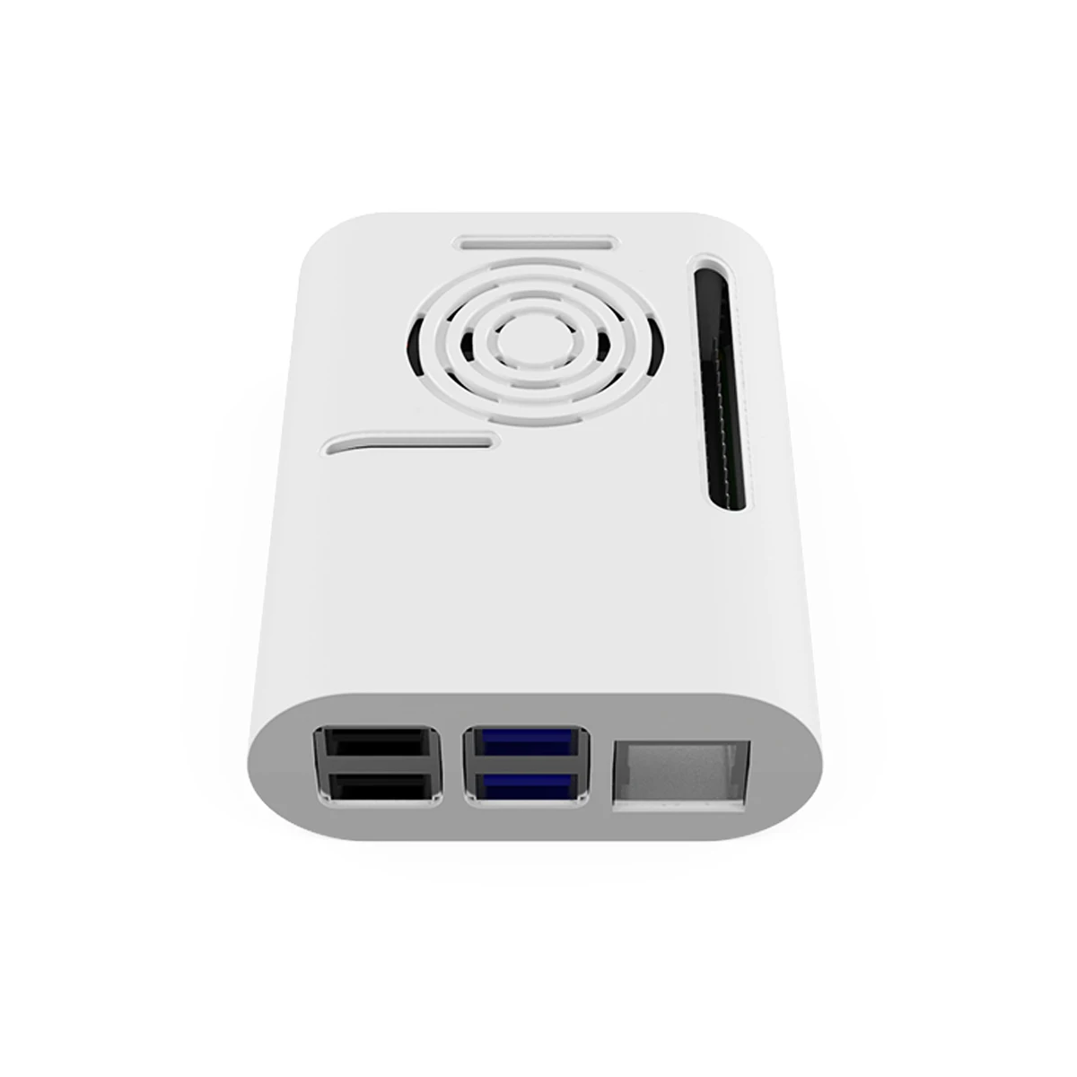 Для Raspberry Pi 4 чехол с алюминиевым радиатором+ охлаждающий вентилятор+ гибкий кабель для камеры для Raspberry Pi 4 Модель B+ Новинка