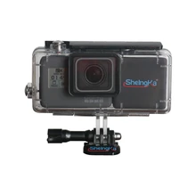ShelngKa Extended Battery Housing Case for GoPro Hero 5 Hero 6 Battery Bacpac GoPro 2300mAh battery with Waterproof Housing Case