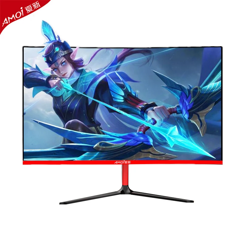 Amoi 2K 2560 × 1440p изогнутый игровой ЖК монитор для ПК с интерфейсом HDMI /DP настольного