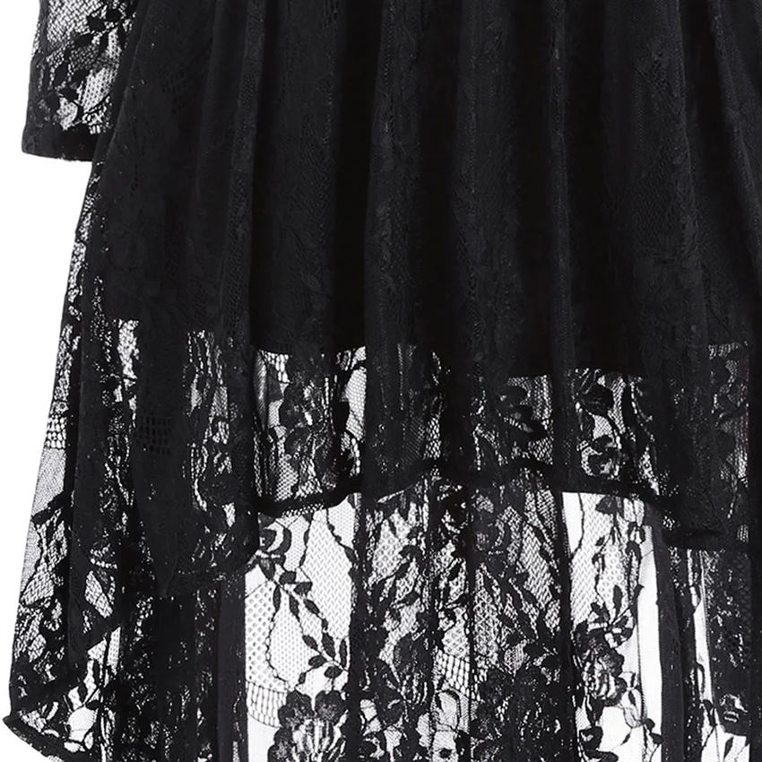 Платье для косплея на Хэллоуин в стиле ретро кружевное платье ведьмы