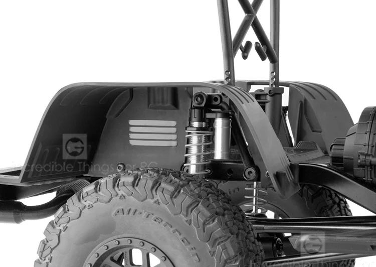 4 шт. переднее и заднее внутреннее крыло для автомобилей на гусеничном ходу 1/10 Rc