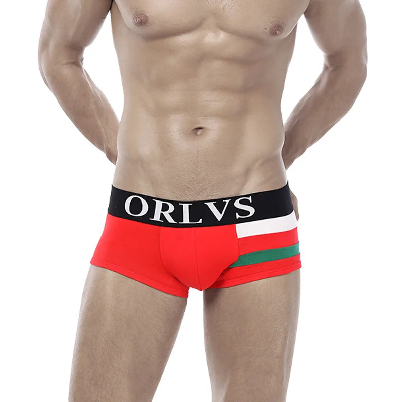 Мужское нижнее белье мужские боксеры дышащие трусы сексуальные для пениса