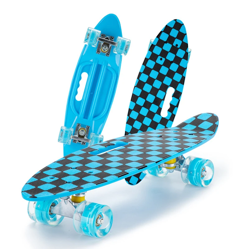 

Complete Skateboards 23.6 Inch Mini Cruiser Skateboard With PU Wheels For Beginners Girls Boys Youths Skate Board Accessories