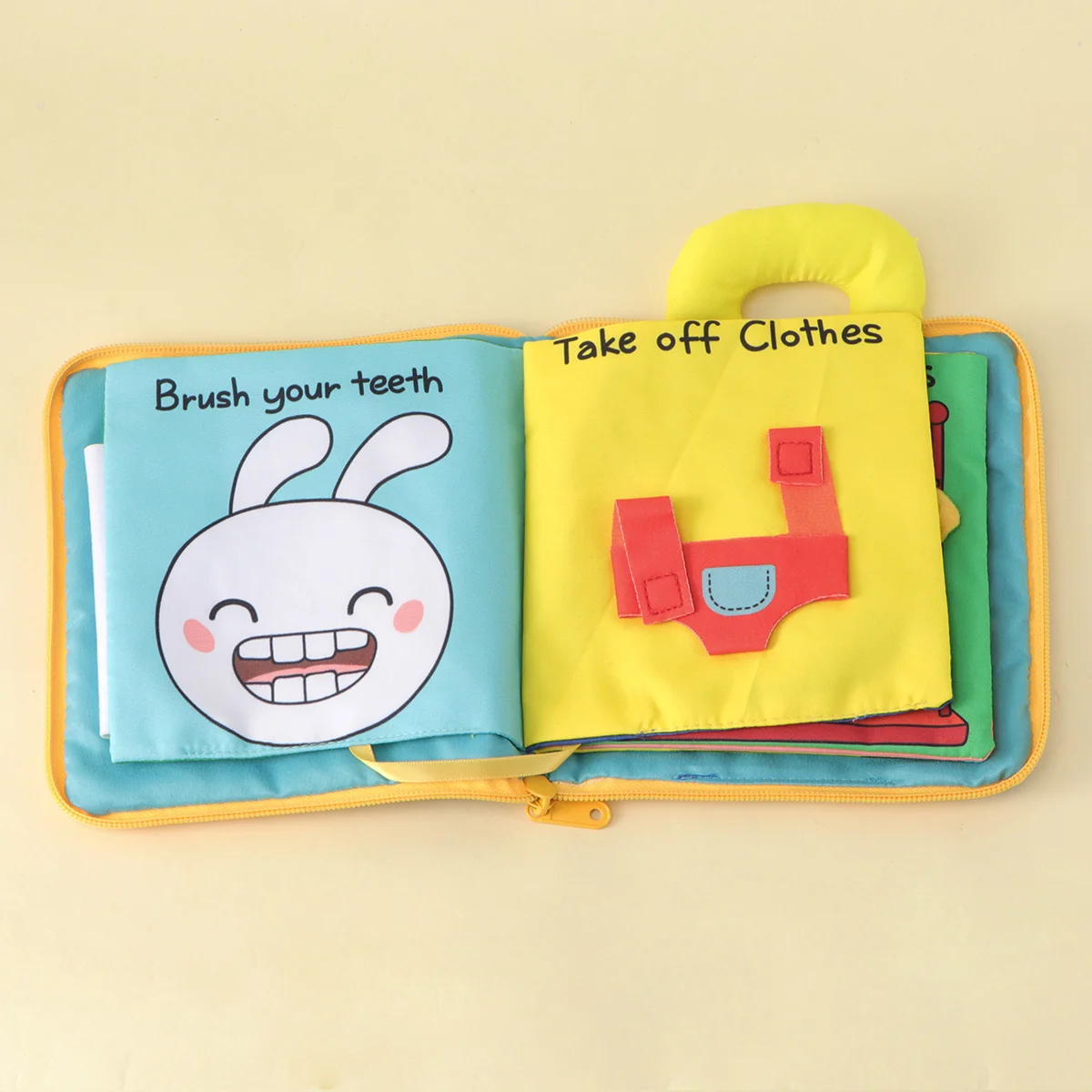 

3D Early Education Three-Dimensional Cloth Book Teaching Toys for Infant Kids