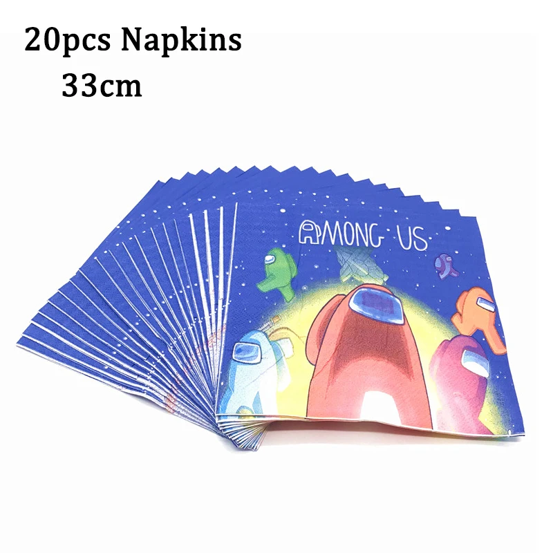 Мультяшный персонаж из игры США товары для дня рождения скатерть бумажная