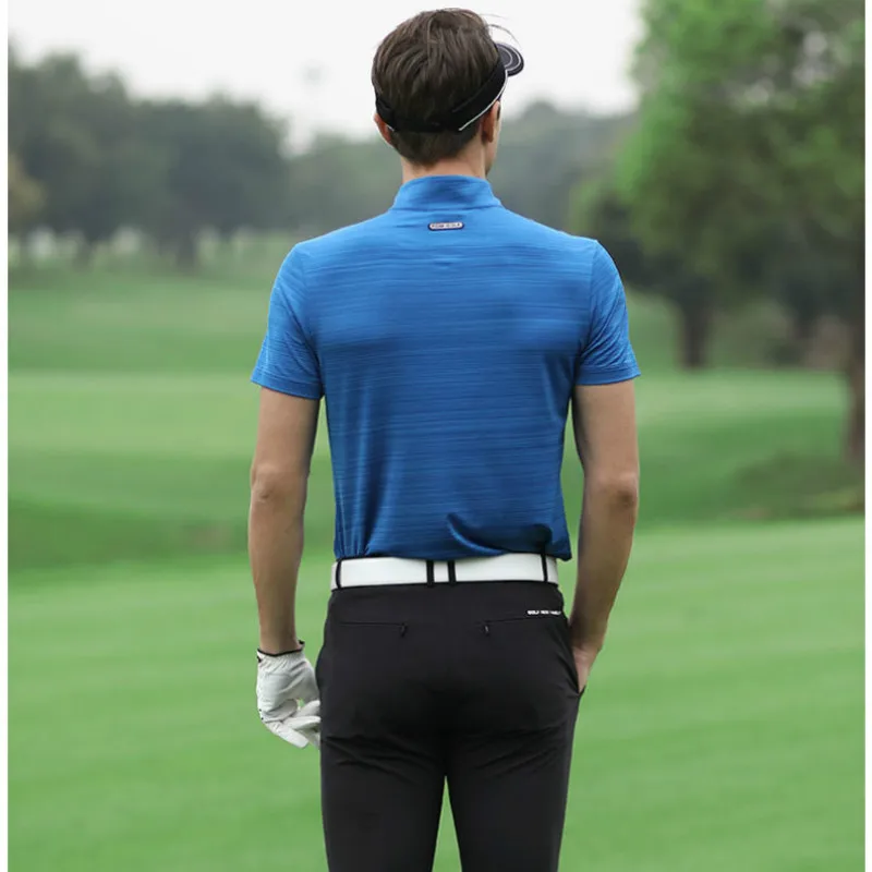 

PGM Golf Men's Breathable Quick-Drying Sports Clothing Outdoor Short-Sleeved T-shirt For Male YF264
