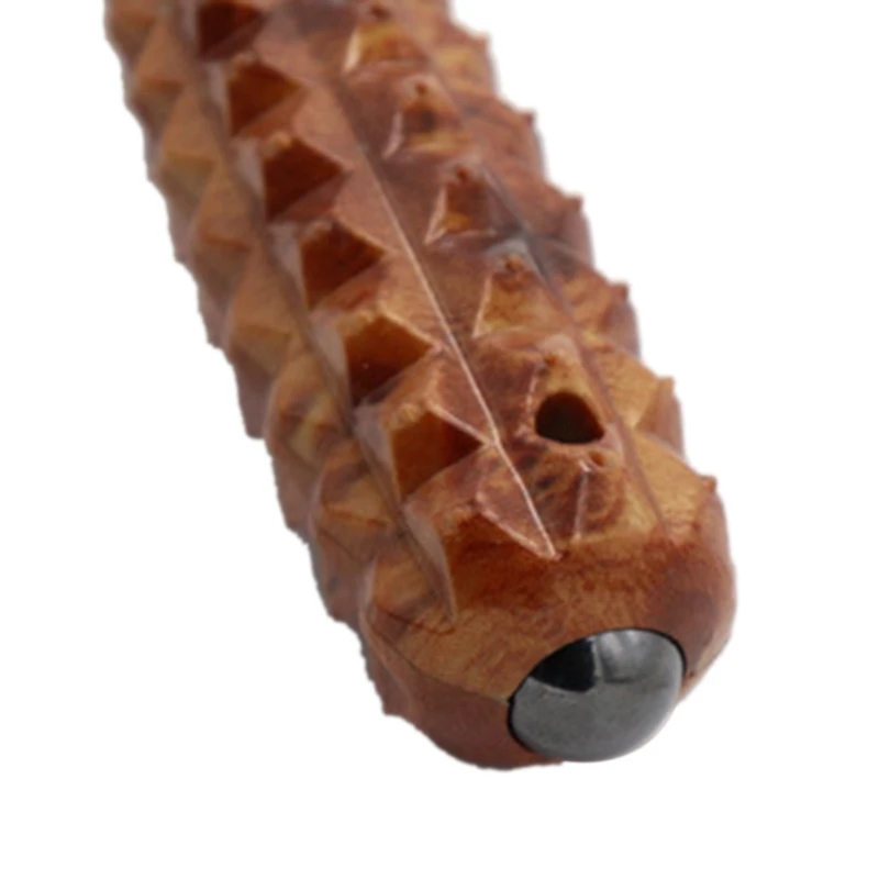 

Wooden Massage Hammer Back Head Knock Massager Stick Back Relax Multifunctional Cervical Vertebra Massagem