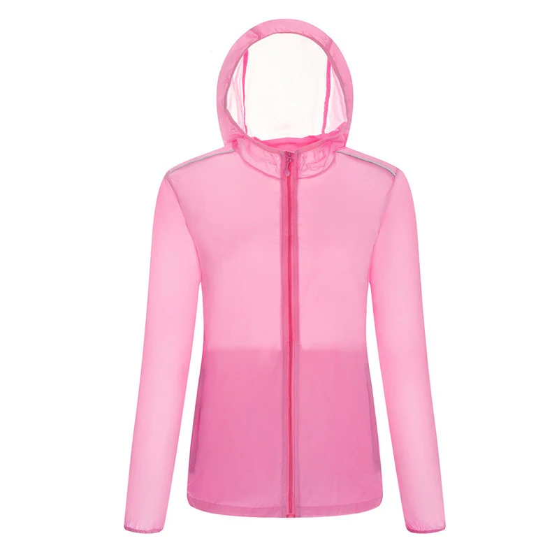 Мужская и женская велосипедная куртка с светоотражающими полосками