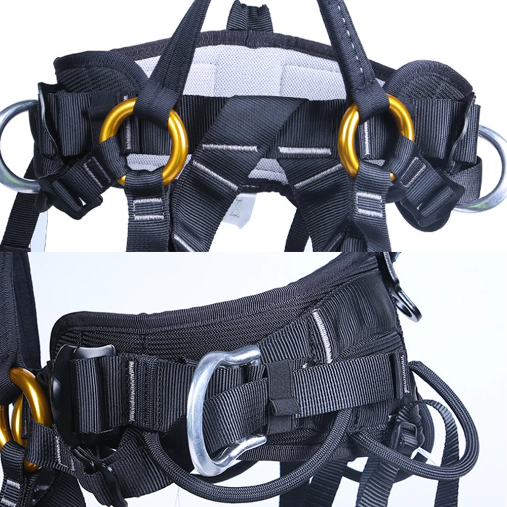 

Tree Carving Rock Climbing Harness Equip Gear Rappel Rescue Safety Seat Belt Outdoor Sports Accessories