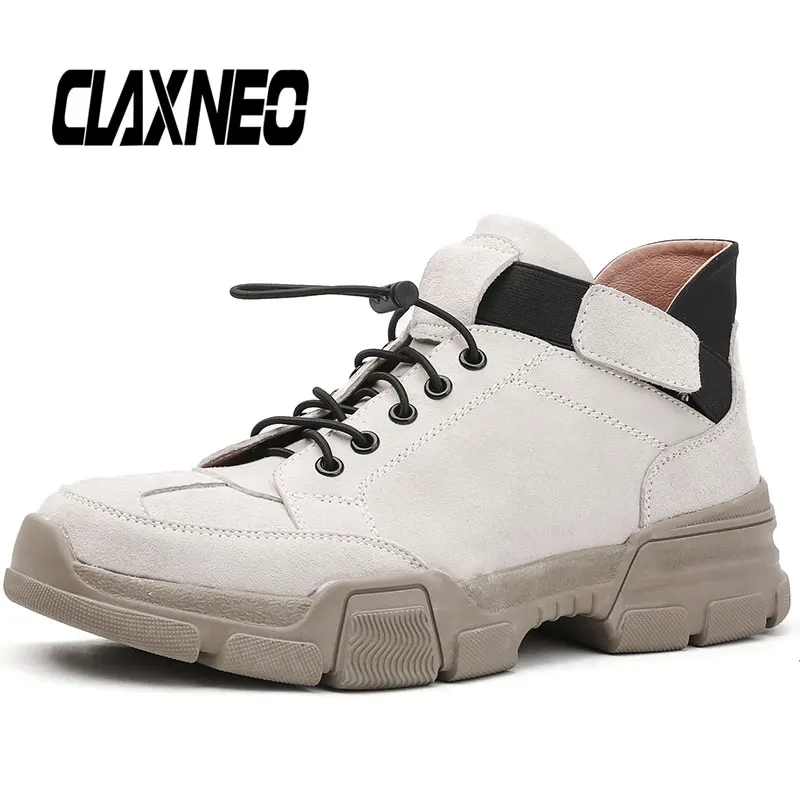 CLAXNEO/мужские ботинки; модные дизайнерские мужские Ботильоны из натуральной кожи; сезон осень; мужская кожаная обувь; Повседневная прогулочная обувь