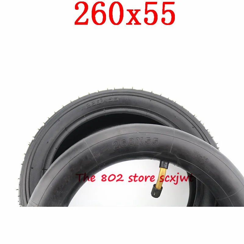 Размер шины и внутренняя трубка 260x55 подходит для детского трехколесного
