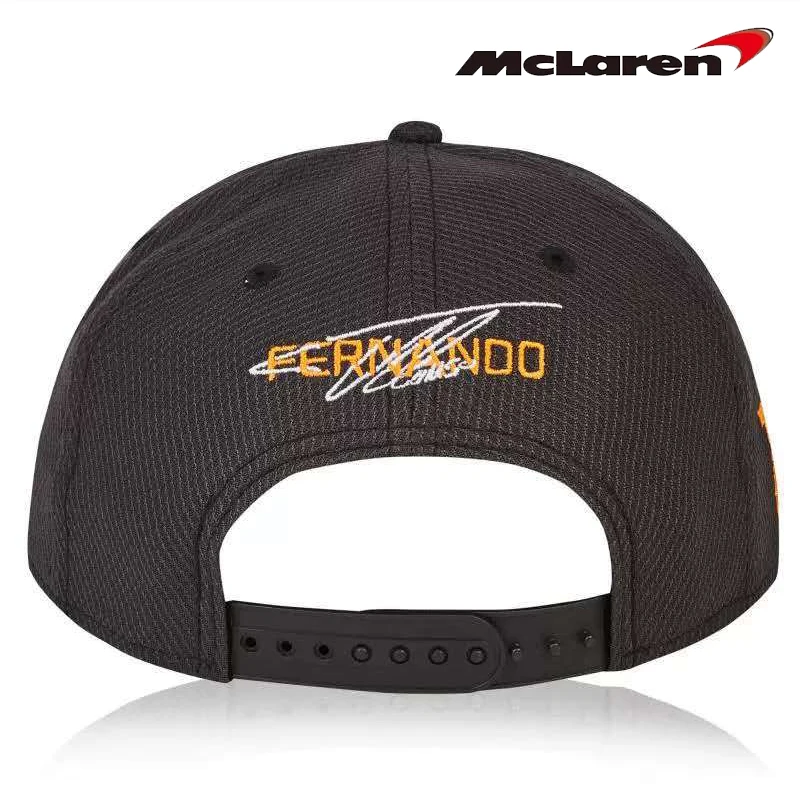 

McLaren Embroidered Hip-Hop Hat Men Women Cap Adjustable Sports Cap Racing Hat