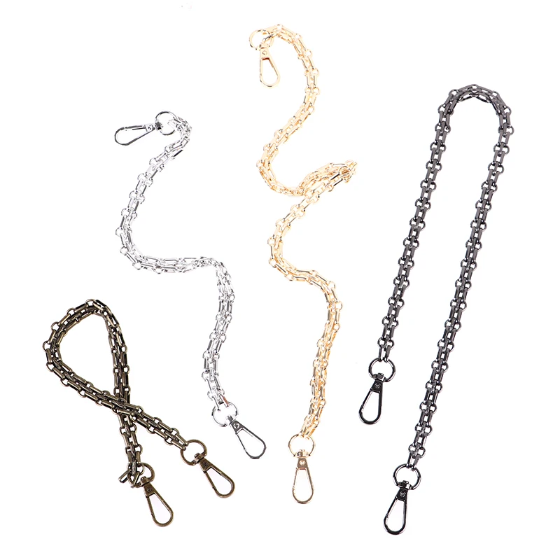 

Bag Parts Accessories Bags Chains Gold Belt Hardware Handbag Accessory Metal Alloy Bag Chain Strap for Women Bags Belt Straps