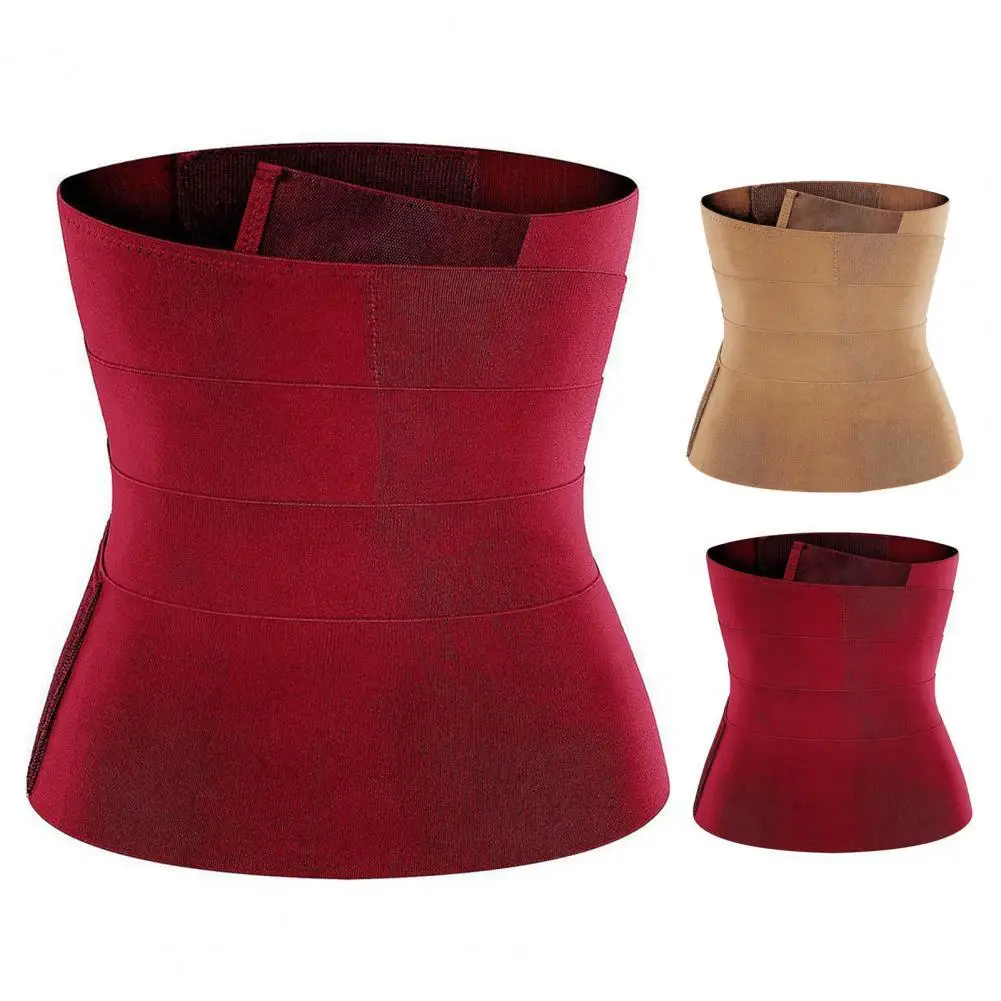 

Waist Trainer Tight Waist High Elasticity Thin Fat Burning Abdominal Trimmer for Sports Tummy Wraps Tight Waist Waist Trainer