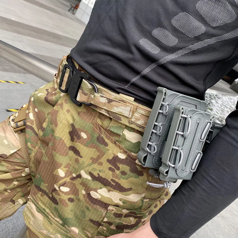 Армейский тактический ремень военный для страйкбола облегченная модульная