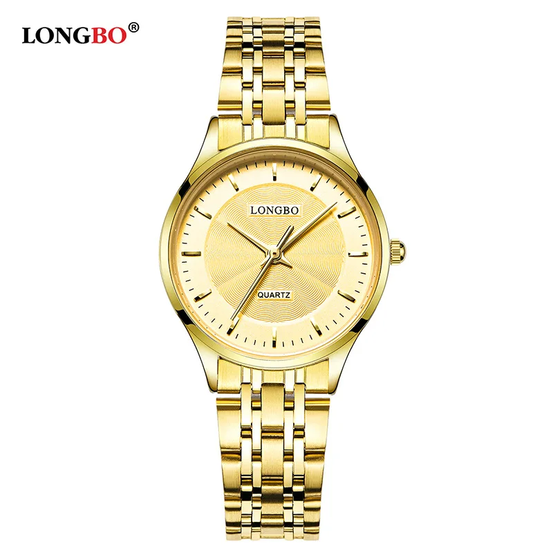 

LONGBO Longbo Business Couple Watch Waterproof Simple Leisure Quartz Watch Watch