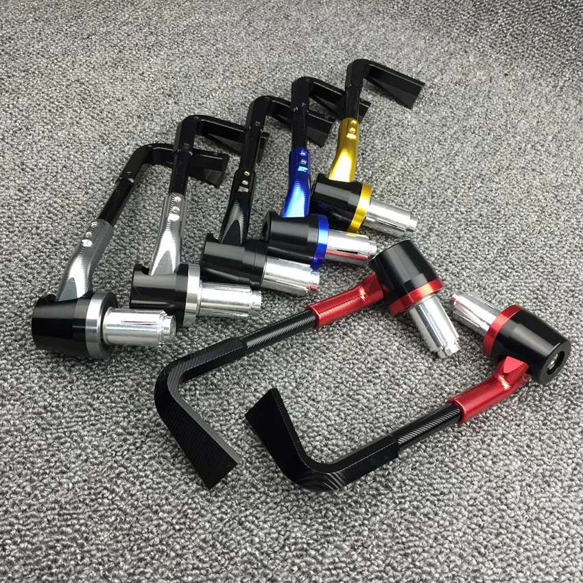 

For YAMAHA APRILIA TRIUMPH Universal 7/8 " 22mm Motorcycle All Aluminum LEVER PROTECTION IN CASE OF ACCIDENTAL CONTACT