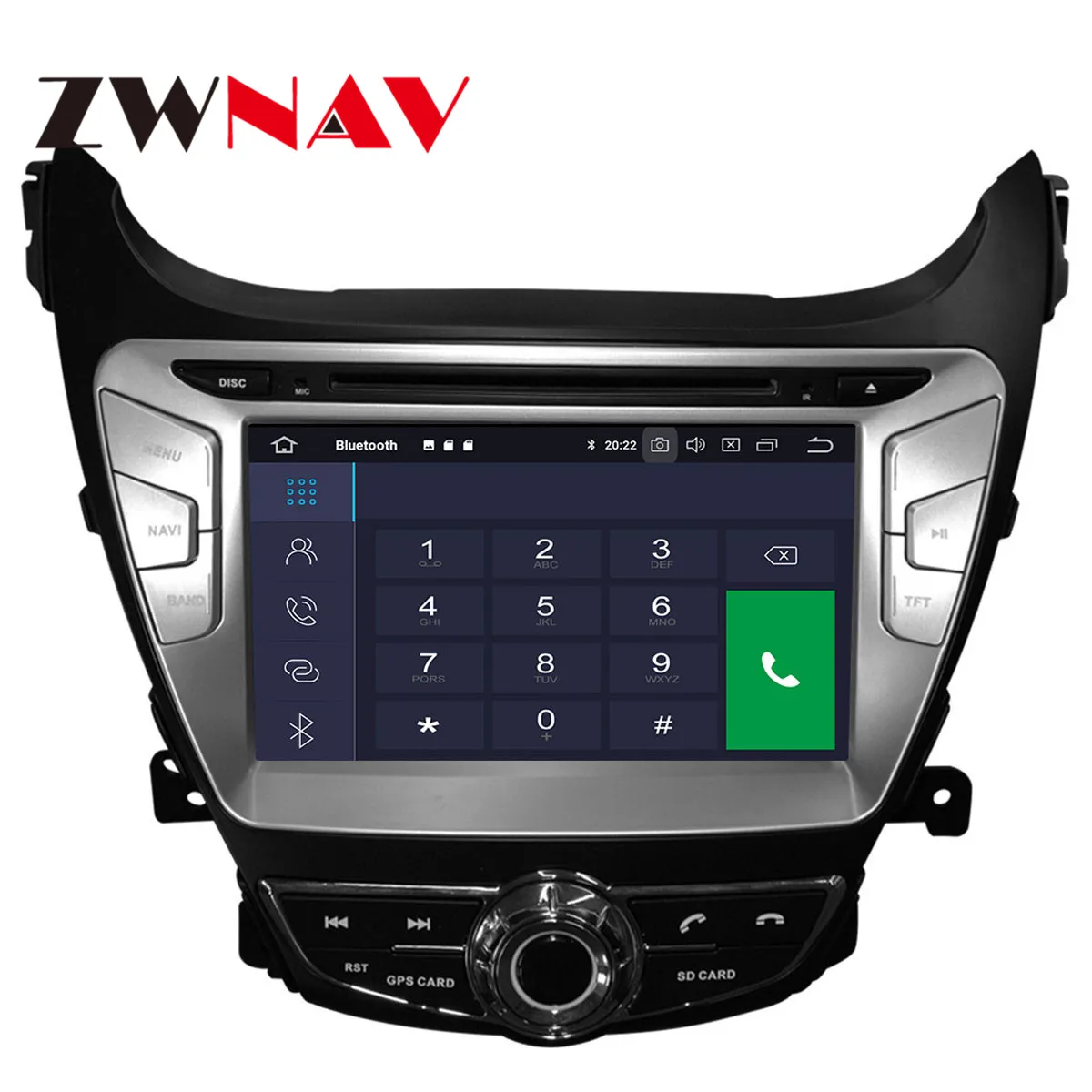 Головное устройство на Android 9 64 ГБ GPS навигация автомобильный радиоплеер для Hyundai