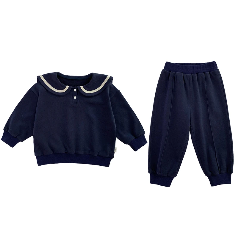 Весна 2020 новинка для маленьких девочек два цвета чистый хлопок свитер с длинными