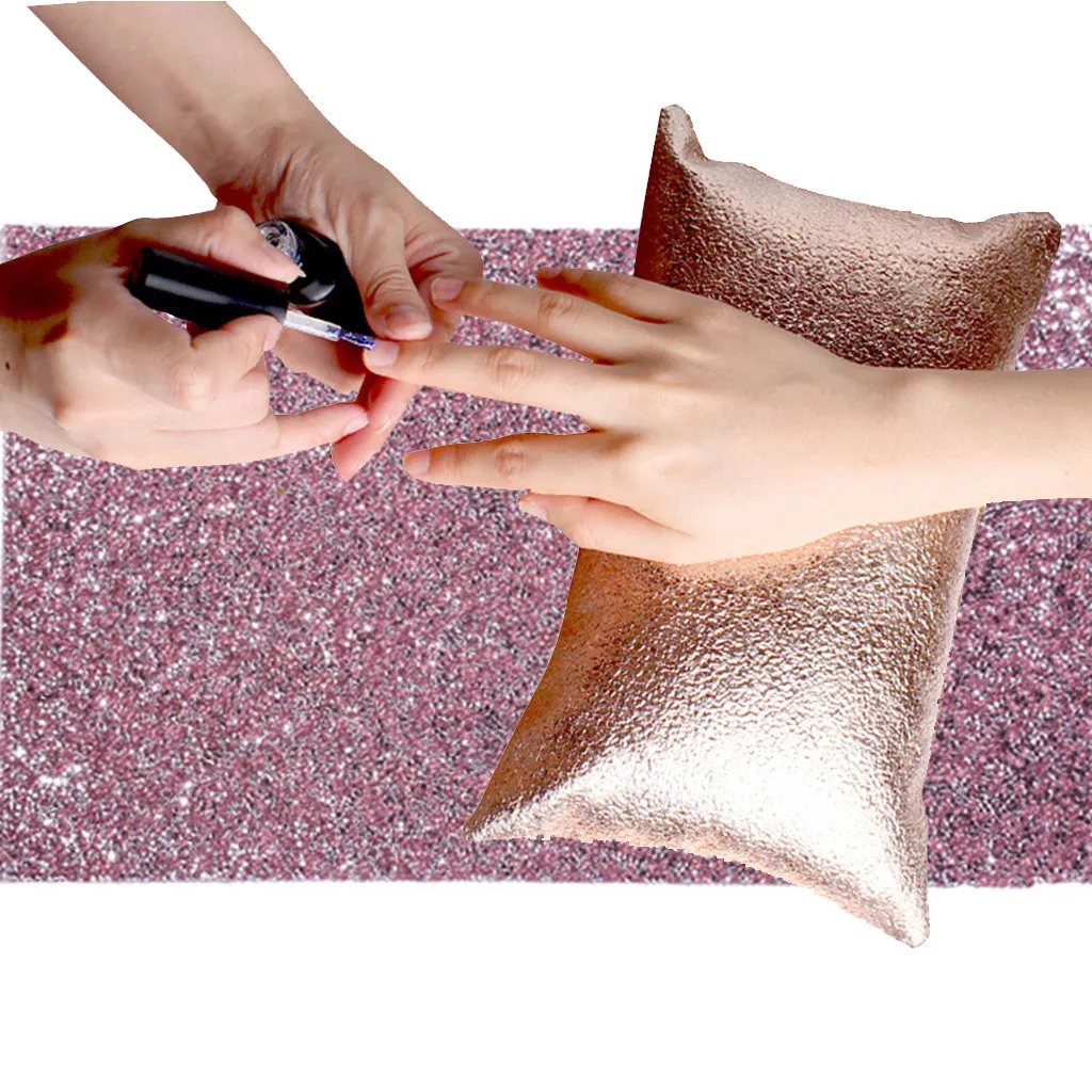Подлокотник для нейл-арта подушка художественная Подушка блестящий стол ногтей