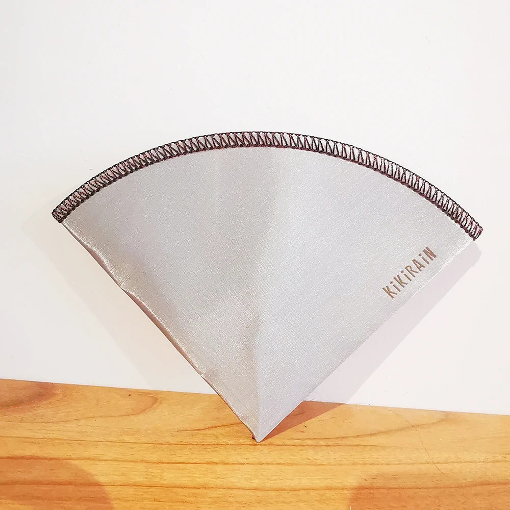 Reusable V60 stainless steel filter soft coffee Fine-grained free paper Hanging Ear Style Coffee Filter High Quality | Дом и сад