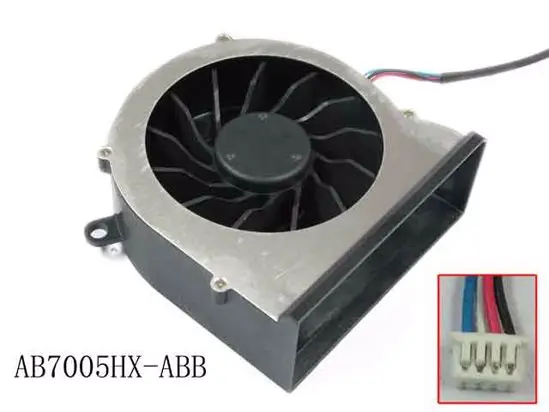 Ventilador de refrigeración de turbina, ventilador para servidor ADDA AB7005HX-ABB, bw70x70x25mm, nuevo