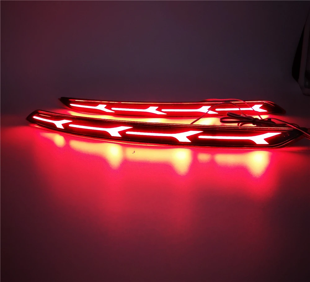 1 Набор Автомобильный светодиодный задний фонарь тормоза задняя противотуманная