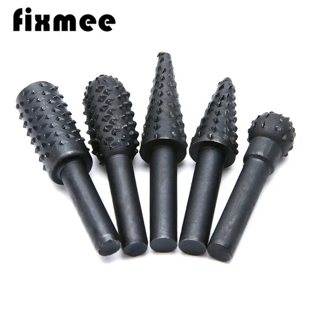5 шт. стальной роторный Rasp файл 1/4 &quotхвостовик вращающиеся ремесленные файлы