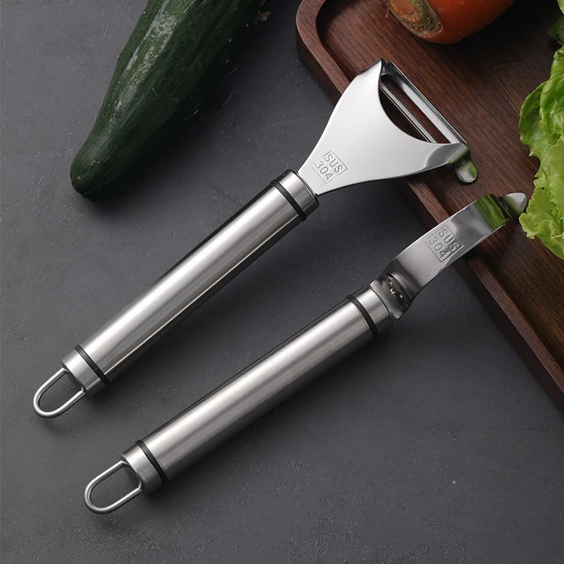 

304 Stainless Steel Peeler High Quality Fruit Peeler Durable Simplicity Vegetable Peeler Rust-free Kitchen Gadget Home Supplies