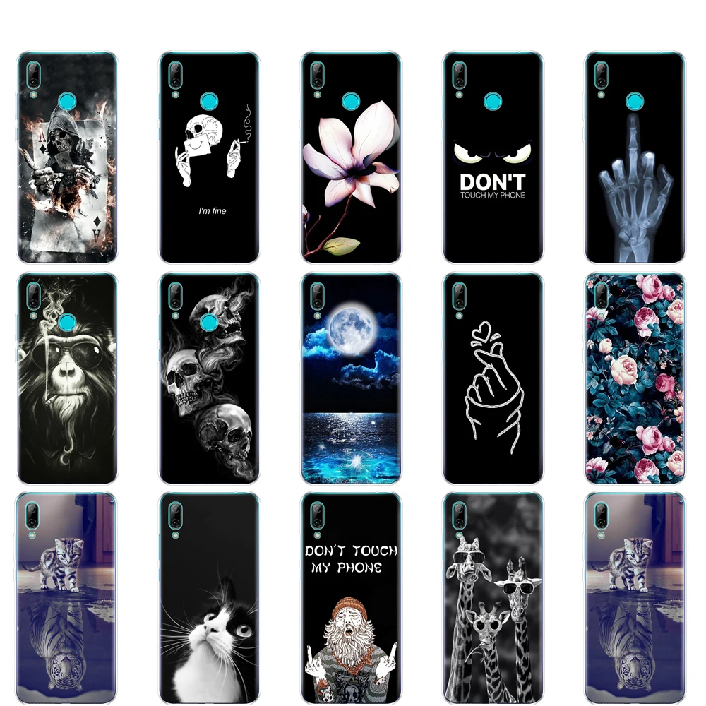 Чехол для Huawei Y7 2019 чехол y7 pro силиконовый мягкий ТПУ телефона Y 7 Prime глобальная
