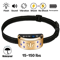 168a golden crown dog trainer electronic collar dog trainer bark stoppercharging waterproof