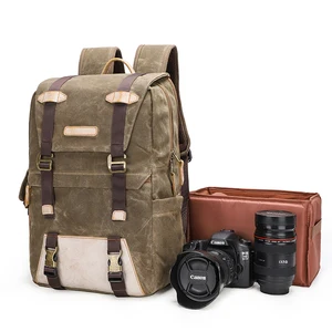 multi functional vintage camera bag backpack waterproof backpack for camera and laptop 15 6 inch free global shipping