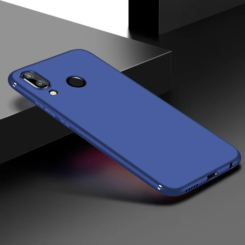 Матовый тонкий чехол для Huawei P30 P20 Pro P10 P9 Plus P8 Lite 2017 Honor 8 9 Mate 10 20 Мягкая силиконовая