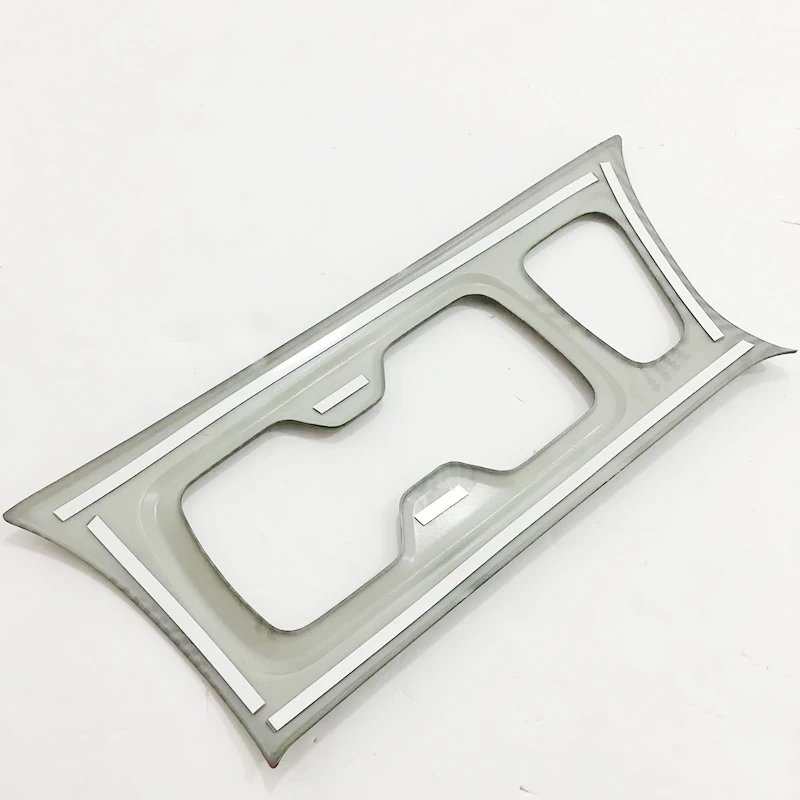 

ABS Plastic For Nissan Navara NP300 Accessories 2017 2018 2019 Car Styling Car Front water cup frame decoration strip Cover Trim