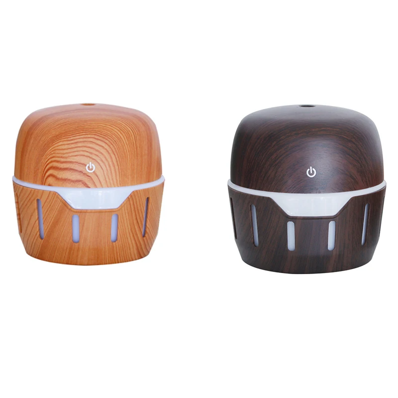 

Humidifier Electric Essential Oil Humidifiers Diffusers With 7 Colors Lights Wood Grain Ultrasonic Air Humidifier