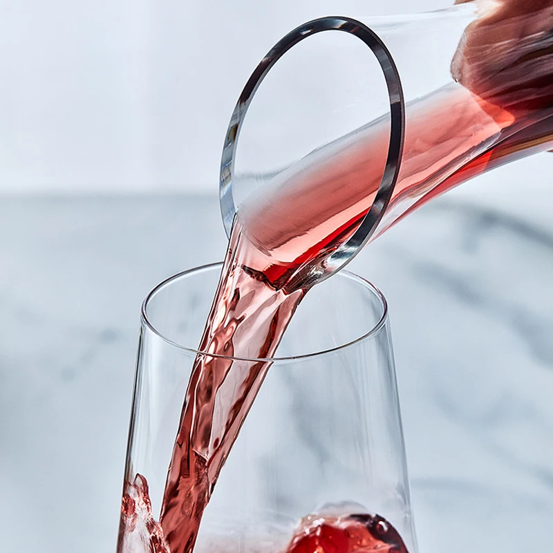 1500 мл винный сепаратор ручной работы Хрустальный кувшин для красного вина стекло