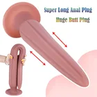 Анальная пробка, 60 см, Супер длинная, анальная дилдо большой, эротическая секс-игрушка для взрослых, для женщин, мужчин, Анальный расширитель, вагинальная мастурбация, Анальная пробка, расширитель